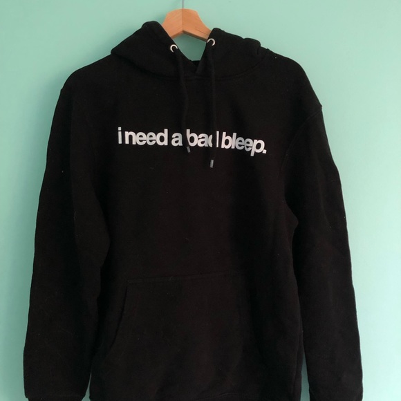 I Need A Bad Bleep Hoodie (Addison Rae Merch) - Picture 2 of 2